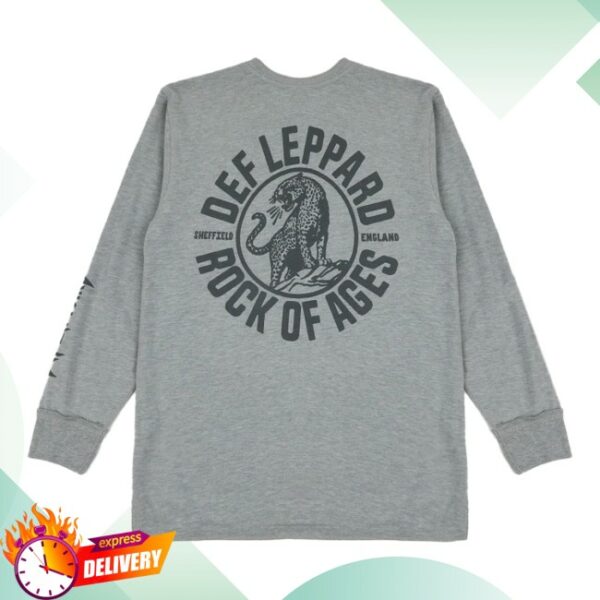 Def Leppard Store Merch Rock Of Ages Jersey Henley