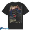 Pabst Blue Ribbon Store Merch Godzilla Clawed Ribbon Black Tee 2 kenny pabst blue ribbon store merch godzilla clawed ribbon black tee