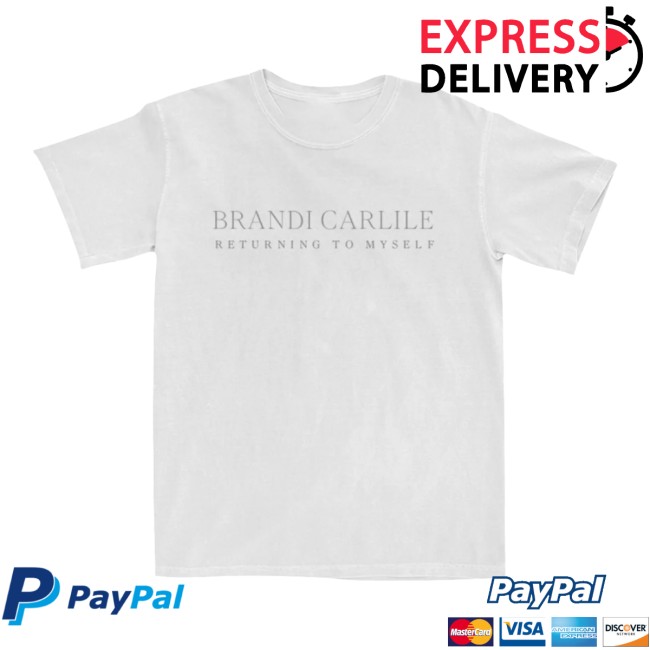 Brandi Carlile Store Merch Returning To Myself Album Tee Brandi Carlile Store Merch Returning To Myself Album Tee