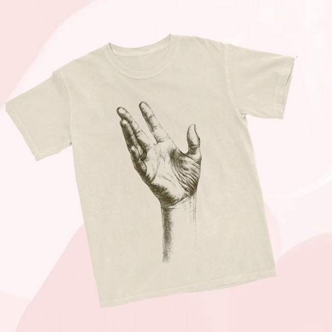 Brandi Carlile Store Merch Hand Tee Brandi Carlile Store Merch Hand Tee