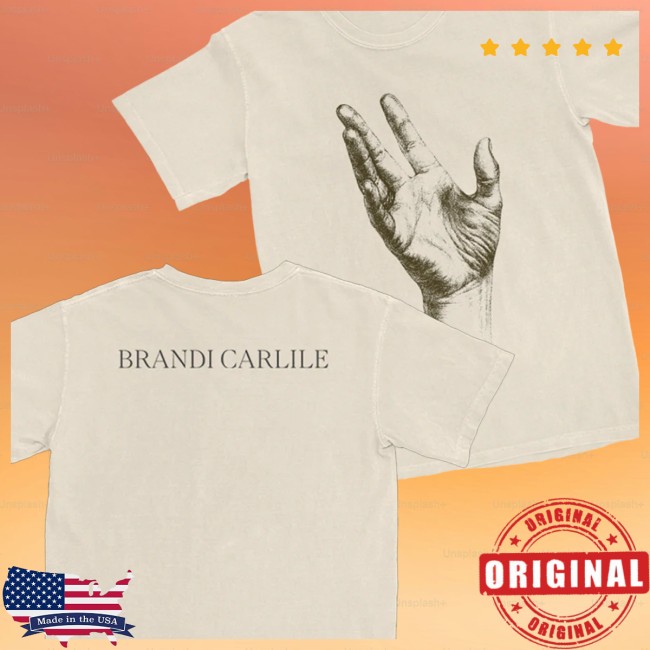 Brandi Carlile Store Merch Hand Tee Brandi Carlile Store Merch Hand Tee