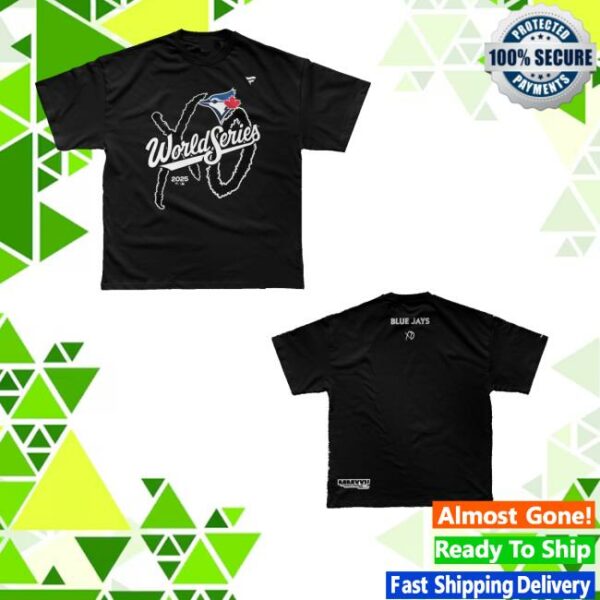 Fanatics Merch Store Toronto Blue Jays X The Weeknd Fanatics 2025 World Series Legacy T-Shirt