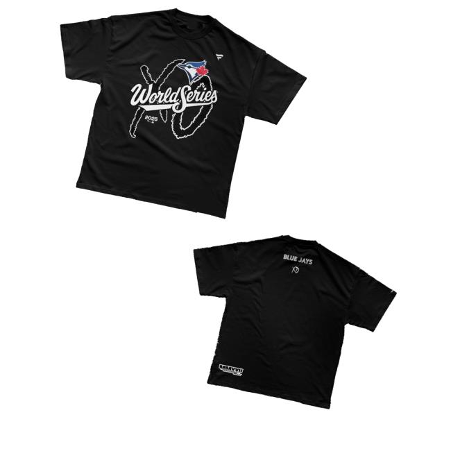 Fanatics Merch Store Toronto Blue Jays X The Weeknd Fanatics 2025 World Series Legacy T-Shirt Fanatics Merch Store Toronto Blue Jays X The Weeknd Fanatics 2025 World Series Legacy T-Shirt