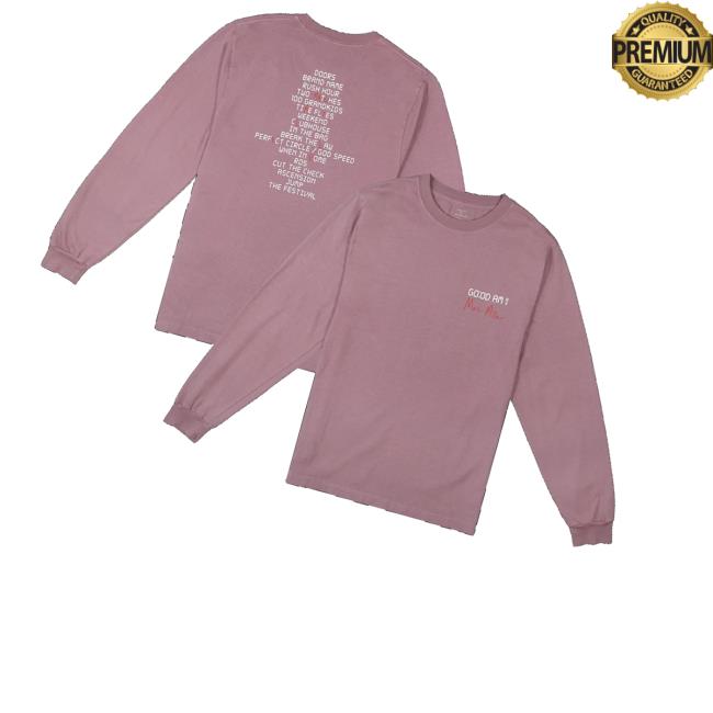 Mac Miller Store Merch Tracklist Long Sleeve Tee Mac Miller Store Merch Tracklist Long Sleeve Tee