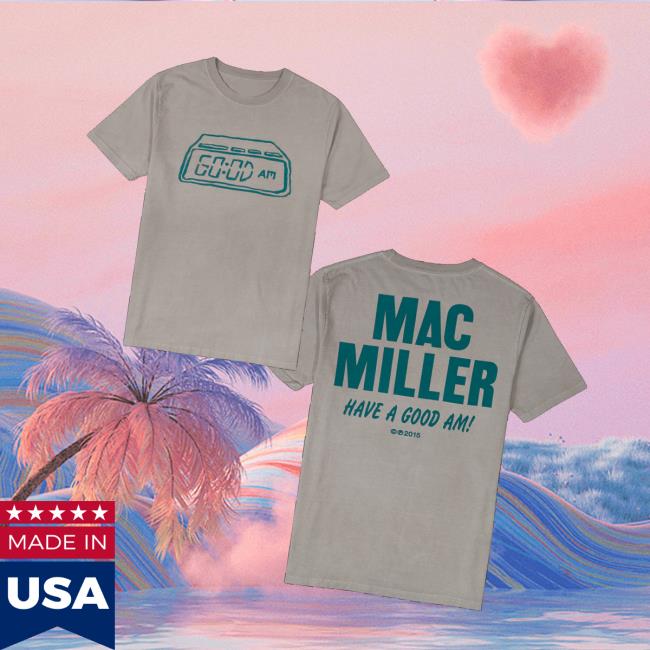 Mac Miller Store Merch Alarm Clock Tee Mac Miller Store Merch Alarm Clock Tee