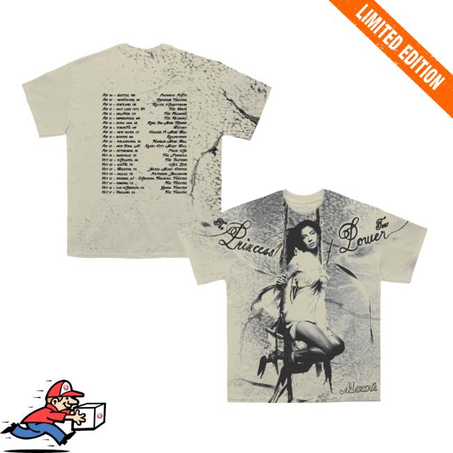 Marina Merch Store Princess Of Power Tour Tee Marina Merch Store Princess Of Power Tour Tee