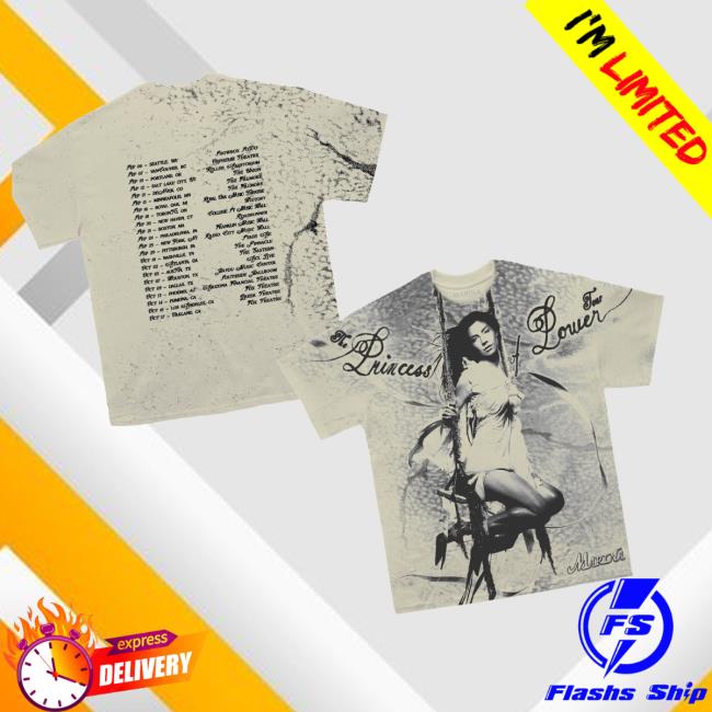 Marina Merch Store Princess Of Power Tour Tee Marina Merch Store Princess Of Power Tour Tee