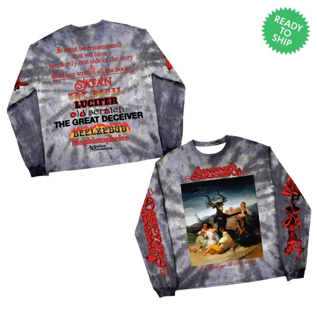 Online Ceramics Merch Store An Apology To The Devil Tie Dye Long Sleeve Online Ceramics Merch Store An Apology To The Devil Tie Dye Long Sleeve