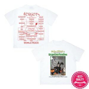 Online Ceramics Merch Store Ergot White Tee Online Ceramics Merch Store Ergot White Tee
