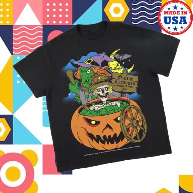 Online Ceramics Merch Store October Thirty First Off-Black Tee Online Ceramics Merch Store October Thirty First Off-Black Tee