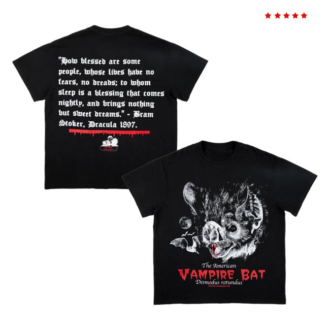 Online Ceramics Merch Store Vampire Bat Black Tee Online Ceramics Merch Store Vampire Bat Black Tee