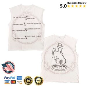 Sosa Atelier Merch Store Blaqbonez X Sosa White No Excuses T-Shirt Sosa Atelier Merch Store Blaqbonez X Sosa White No Excuses T-Shirt