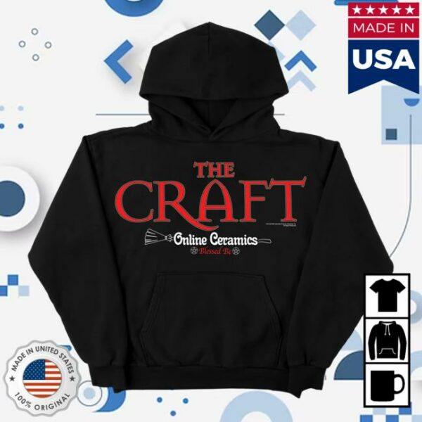 Online Ceramics Merch Store The Craft Blessed Be Black Hoodie