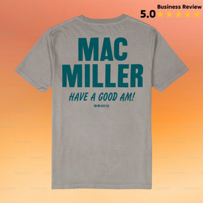 Mac Miller Store Merch Alarm Clock Tee Mac Miller Store Merch Alarm Clock Tee