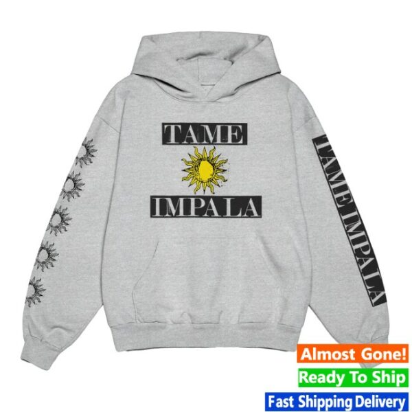 Tame Impala Store Merch Run From The Sun Hoodie