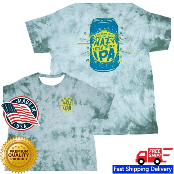 Sierra Nevada Store Merch Hazy Little Thing Ipa Tie-Dye T-Shirt