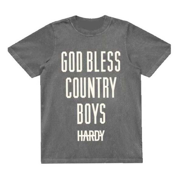 Hardy Official Merch God Bless Country Tee
