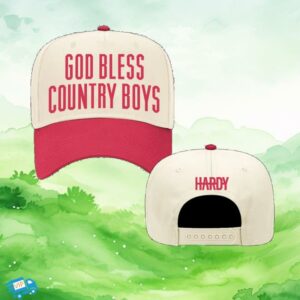 Hardy Official Merch God Bless Country Boys Hat Hardy Official Merch God Bless Country Boys Hat