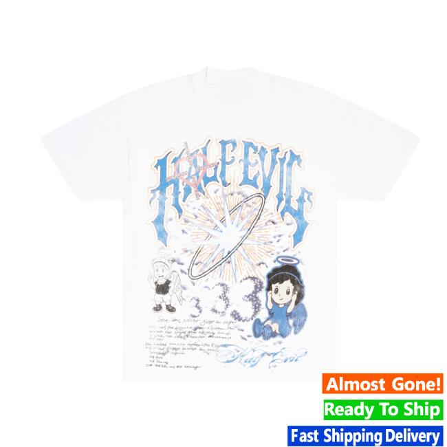 Halfevilco Merch Store Letter From An Angel Tee Halfevilco Merch Store Letter From An Angel Tee