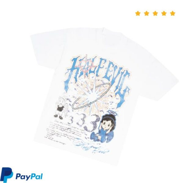 Halfevilco Merch Store Letter From An Angel Tee