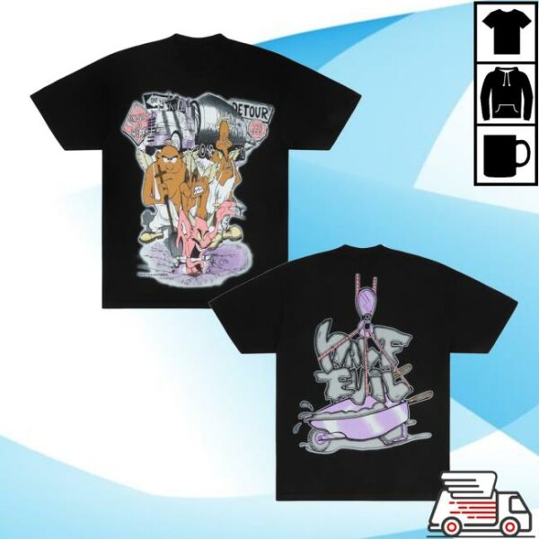 Halfevilco Merch Store Angels At Work Tee