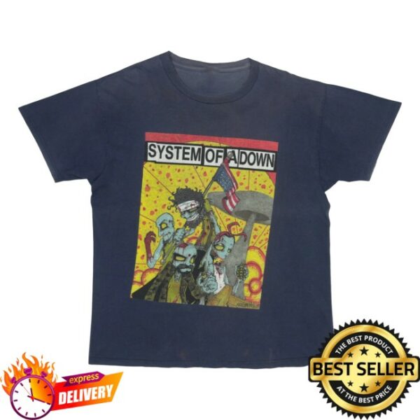 Wyco Vintage Store Merch 1990S System Of A Down Shirt