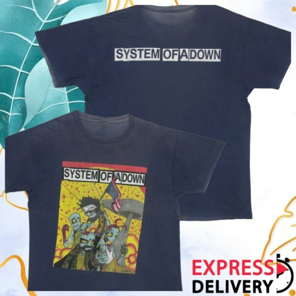 Wyco Vintage Store Merch 1990S System Of A Down Shirt