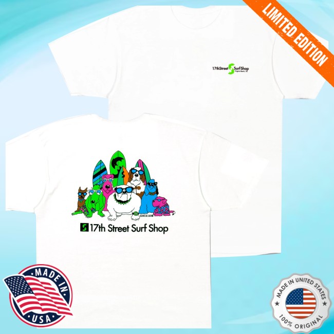 17Thst Store Merch 1970 Surf Dogs Tee 17Thst Store Merch 1970 Surf Dogs Tee