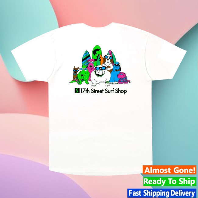 17Thst Store Merch 1970 Surf Dogs Tee 17Thst Store Merch 1970 Surf Dogs Tee