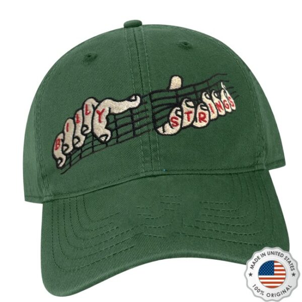 Billy Strings Store Merch Fingers Dad Hat