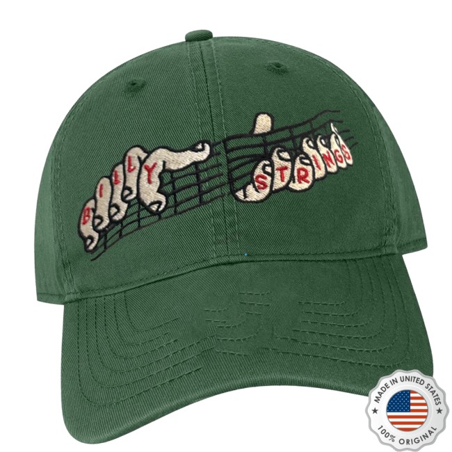 Billy Strings Store Merch Fingers Dad Hat Billy Strings Store Merch Fingers Dad Hat