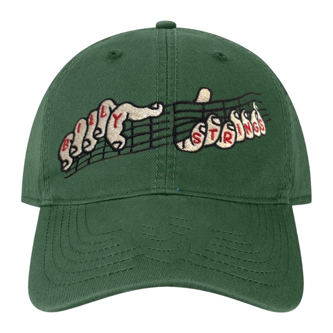 Billy Strings Store Merch Fingers Dad Hat Billy Strings Store Merch Fingers Dad Hat