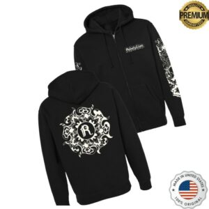 The Rebelution Store Merch Hippy Zip Black Hoodie The Rebelution Store Merch Hippy Zip Black Hoodie
