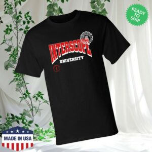 Interscope Store Merch Interscope Red University T-Shirt