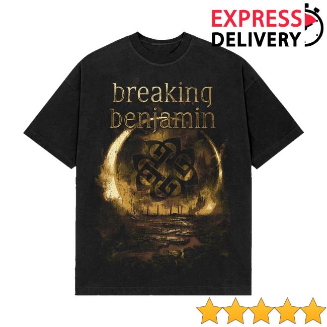 Breaking Benjamin Merch Store Dark Before Dawn Tee Breaking Benjamin Merch Store Dark Before Dawn Tee