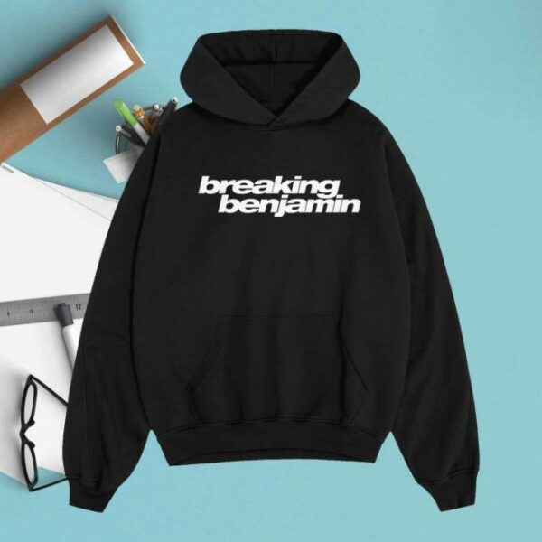 Breaking Benjamin Merch Store Headline Pullover Hoodie