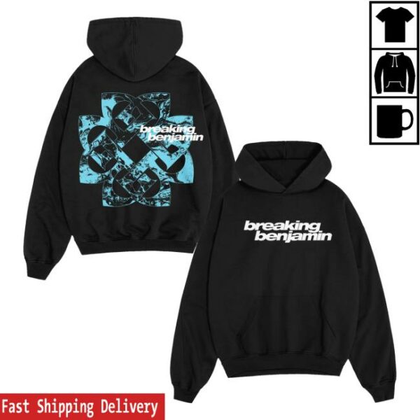 Breaking Benjamin Merch Store Headline Pullover Hoodie