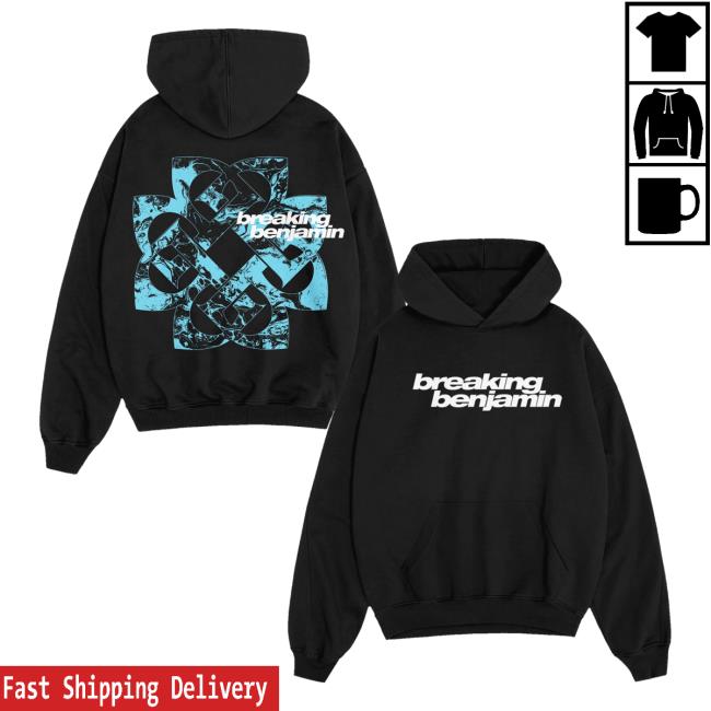 Breaking Benjamin Merch Store Headline Pullover Hoodie Breaking Benjamin Merch Store Headline Pullover Hoodie