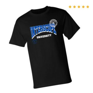 Interscope Store Merch Interscope Blue University T-Shirt Interscope Store Merch Interscope Blue University T-Shirt