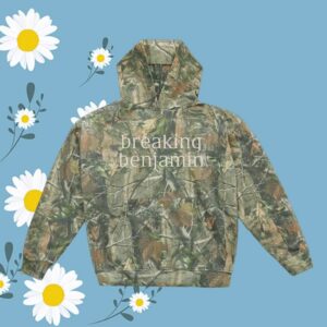 Breaking Benjamin Merch Store Logo Camo Pullover Breaking Benjamin Merch Store Logo Camo Pullover