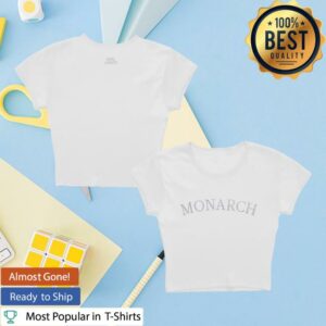 Demi Lovato Merch Store Monarch Baby Tee Demi Lovato Merch Store Monarch Baby Tee