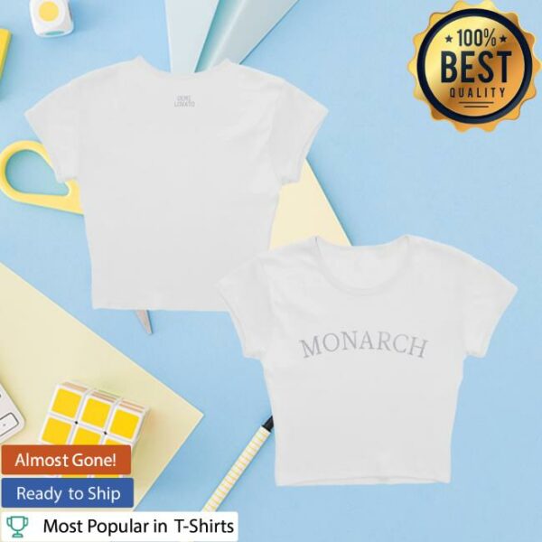 Demi Lovato Merch Store Monarch Baby Tee