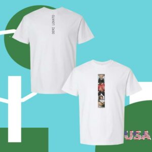 Demi Lovato Merch Store Photostrip Tee Demi Lovato Merch Store Photostrip Tee