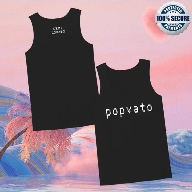 Demi Lovato Merch Store Popvato Tank Demi Lovato Merch Store Popvato Tank