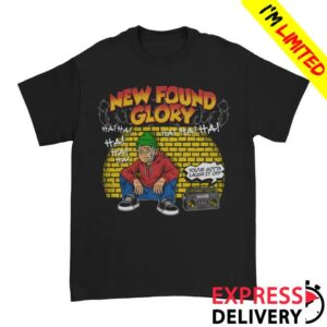 New Found Glory Stuff Merch Store Laugh It Off T-Shirt Black
