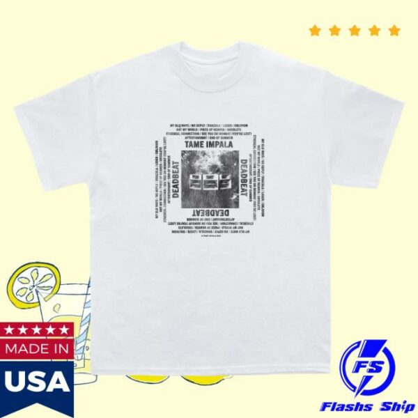 Tame Impala Merch Deadbeat Speaker Tee