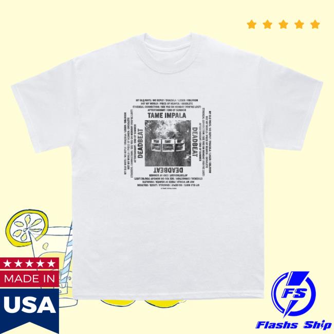 Tame Impala Merch Deadbeat Speaker Tee Tame Impala Merch Deadbeat Speaker Tee