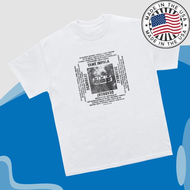 Tame Impala Merch Deadbeat Speaker Tee Tame Impala Merch Deadbeat Speaker Tee