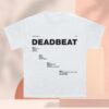 Tame Impala Merch Deadbeat Tracklist Tee Tame Impala Merch Deadbeat Tracklist Tee
