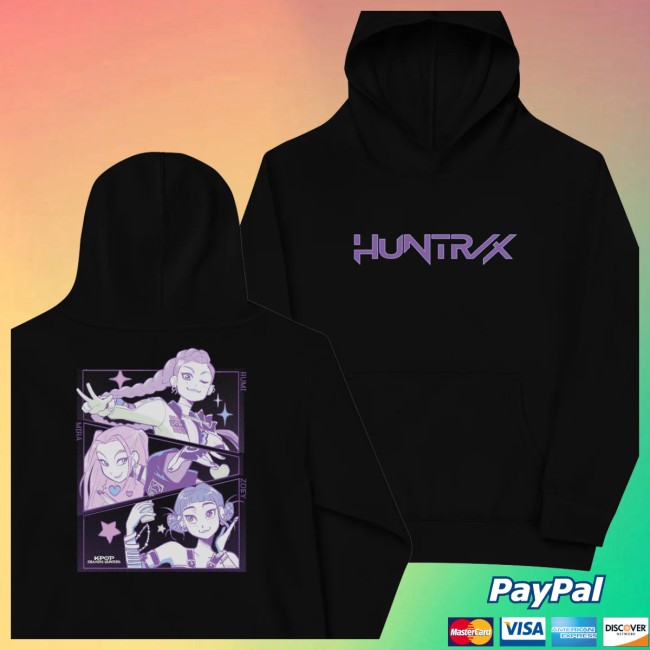 Amctheatres Shop Store Kpop Demon Hunters Huntrix Youth Hoodie Amctheatres Shop Store Kpop Demon Hunters Huntrix Youth Hoodie